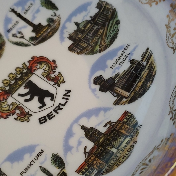 ANTIQUE DECORATIVE PLATE - Picture 5 of 7